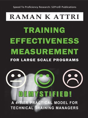 cover image of Training Effectiveness Measurement for Large Scale Programs--Demystified!